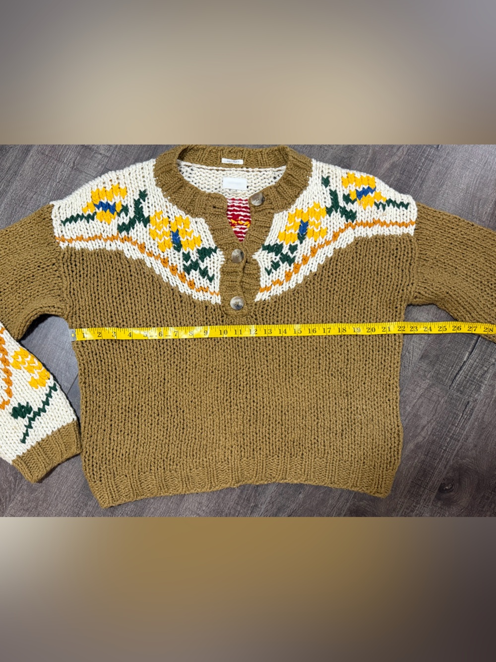 MOTHER The Henley Jumper in "Bull In A China Shop" - Size small - Picture 11 of 16